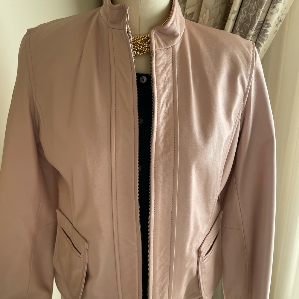 Phillipe Adec leather jacket